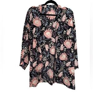 H&M Divided Floral Kimono Size Large